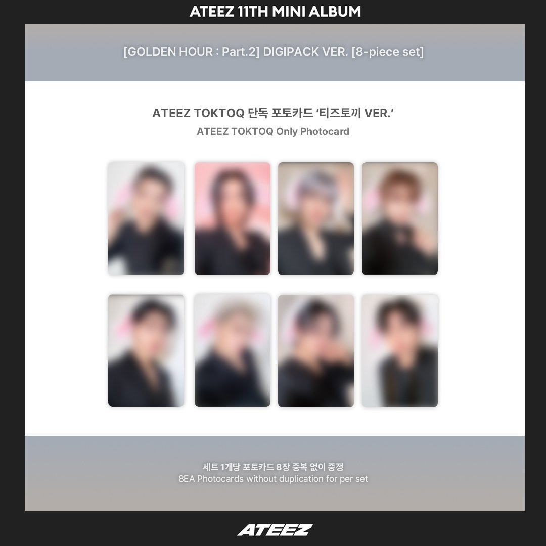 ATEEZ - 11TH MINI ALBUM [GOLDEN HOUR : Part.2]