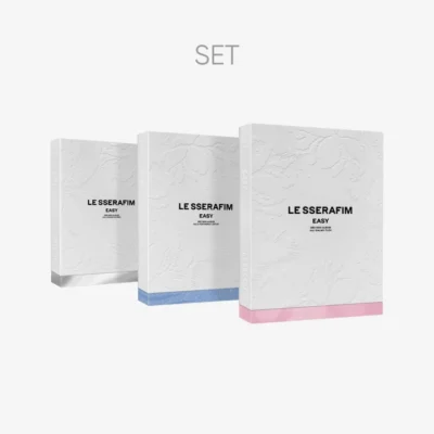 LE SSERAFIM - 3rd Mini Album EASY (Set)