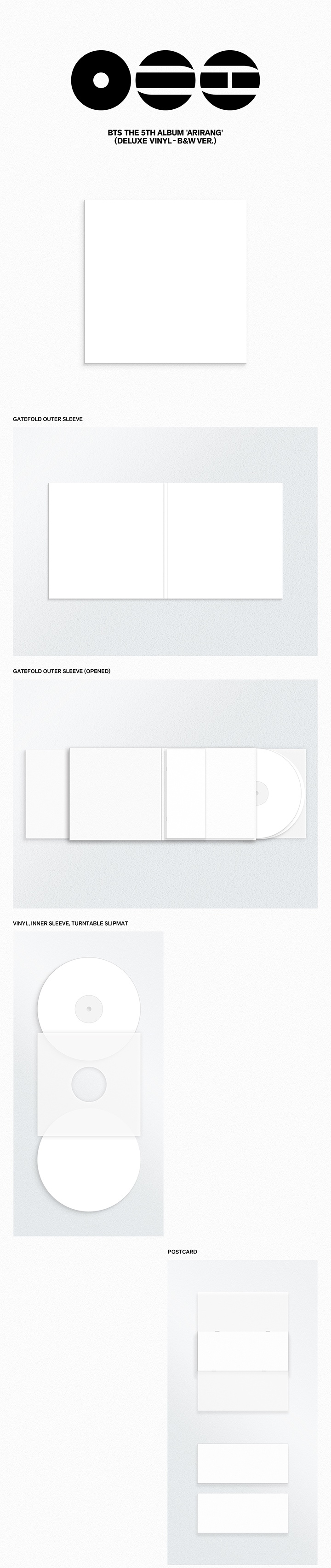 bts | arirang (deluxe vinyl) set
