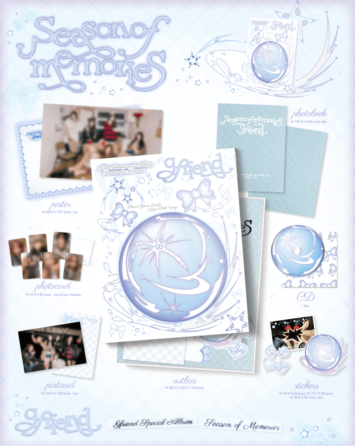 gfriend |special album 'season of memories'