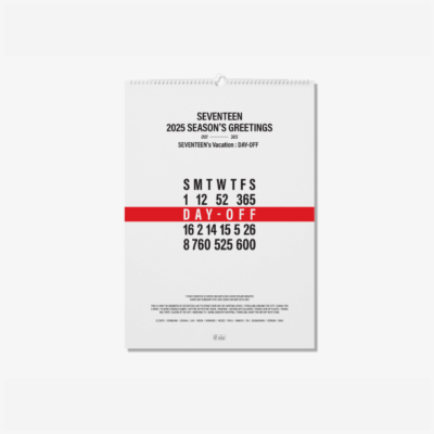 seventeen | 2025 season's greetings (copie)