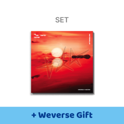 txt the star chapter together (afterglow ver.) 0 (set) weverse pob